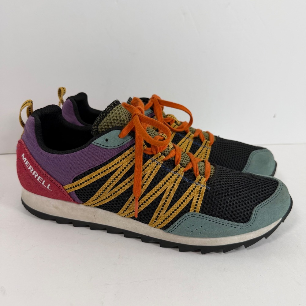 Merrell Alpine Sneakers Mens 12 Colorblock Mesh Suede Hiking Gorpcore Causal